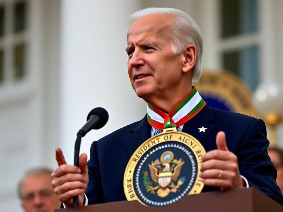 Joe Biden's Presidential Medal of Freedom: What is it and who received one?