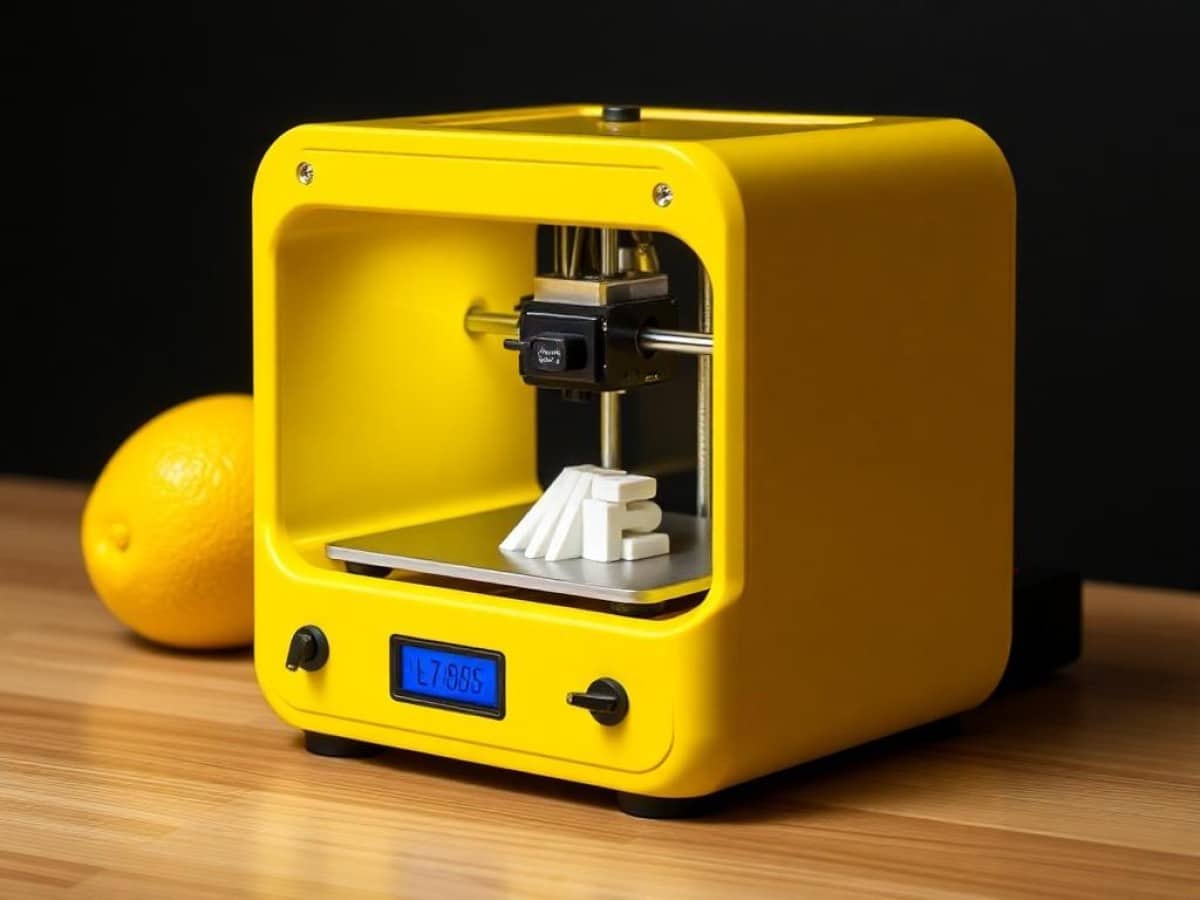 The Lemontron is an upside-down portable 3D printer you can make yourself