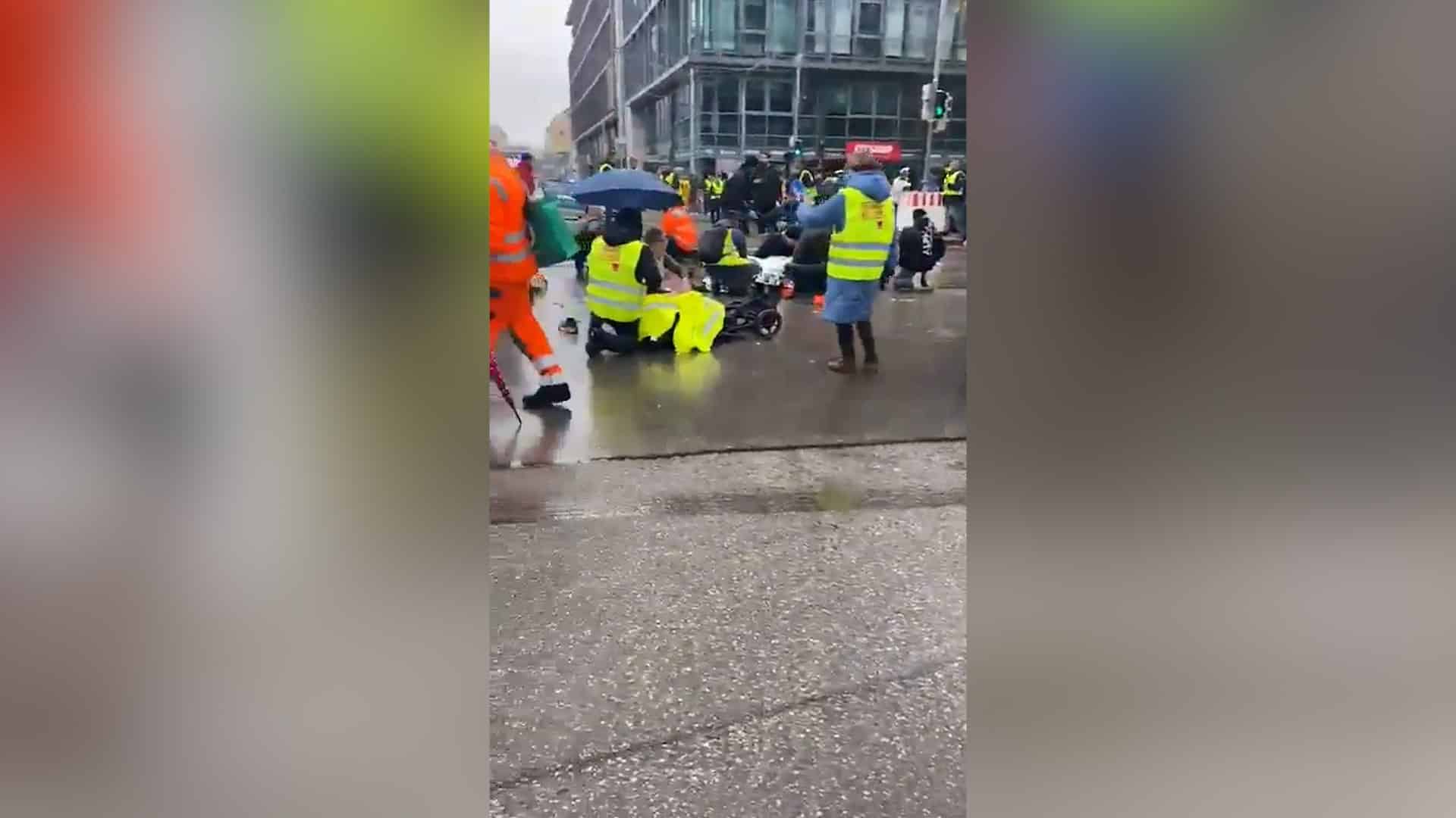 One dead and at least 15 injured in mass car crash in Munich