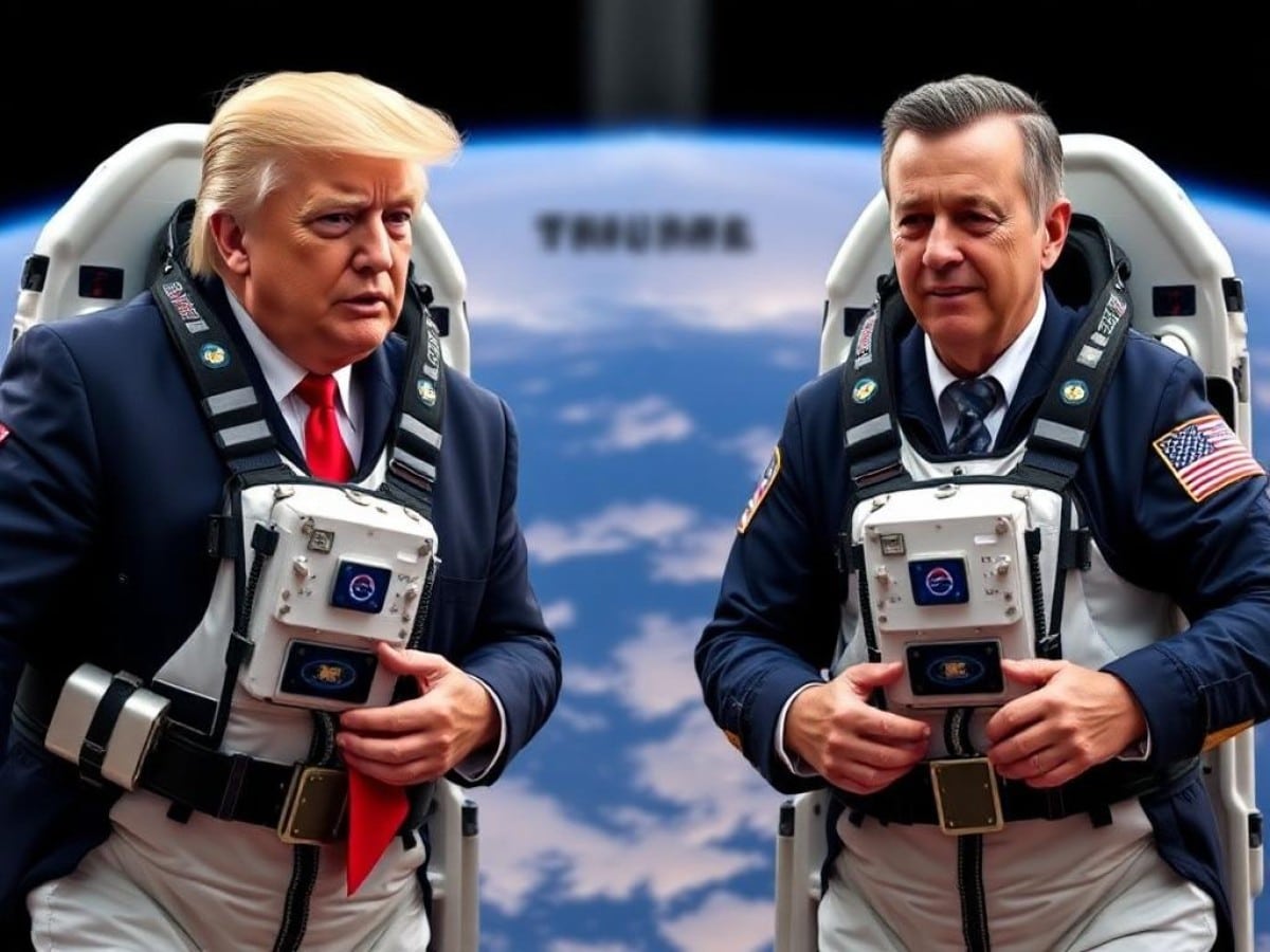 Donald Trump will pay the overtime worked by Suni Williams and Butch Wilmore out of his own pocket