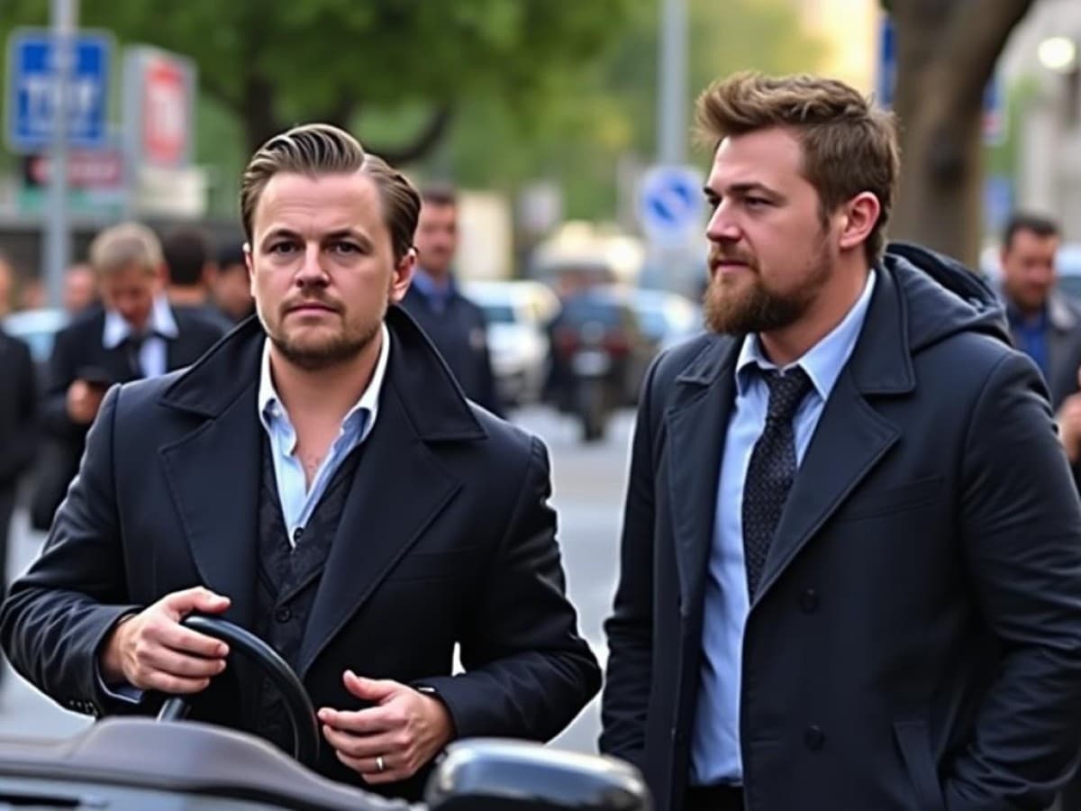 Leonardo DiCaprio suffers outburst on the street alongside his friend Jonah Hill