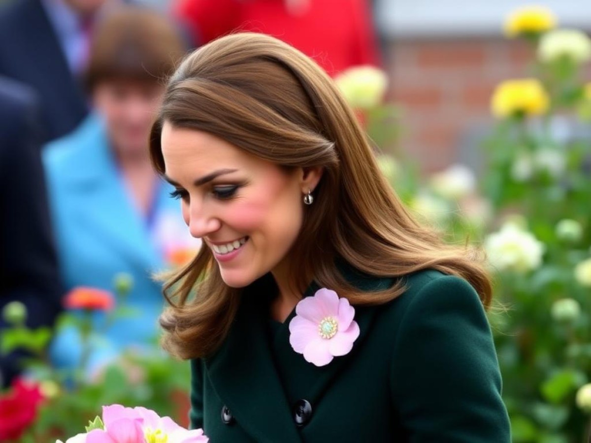 Kate Middleton makes a promise to the waiting crowd: "I'll Be Back"
