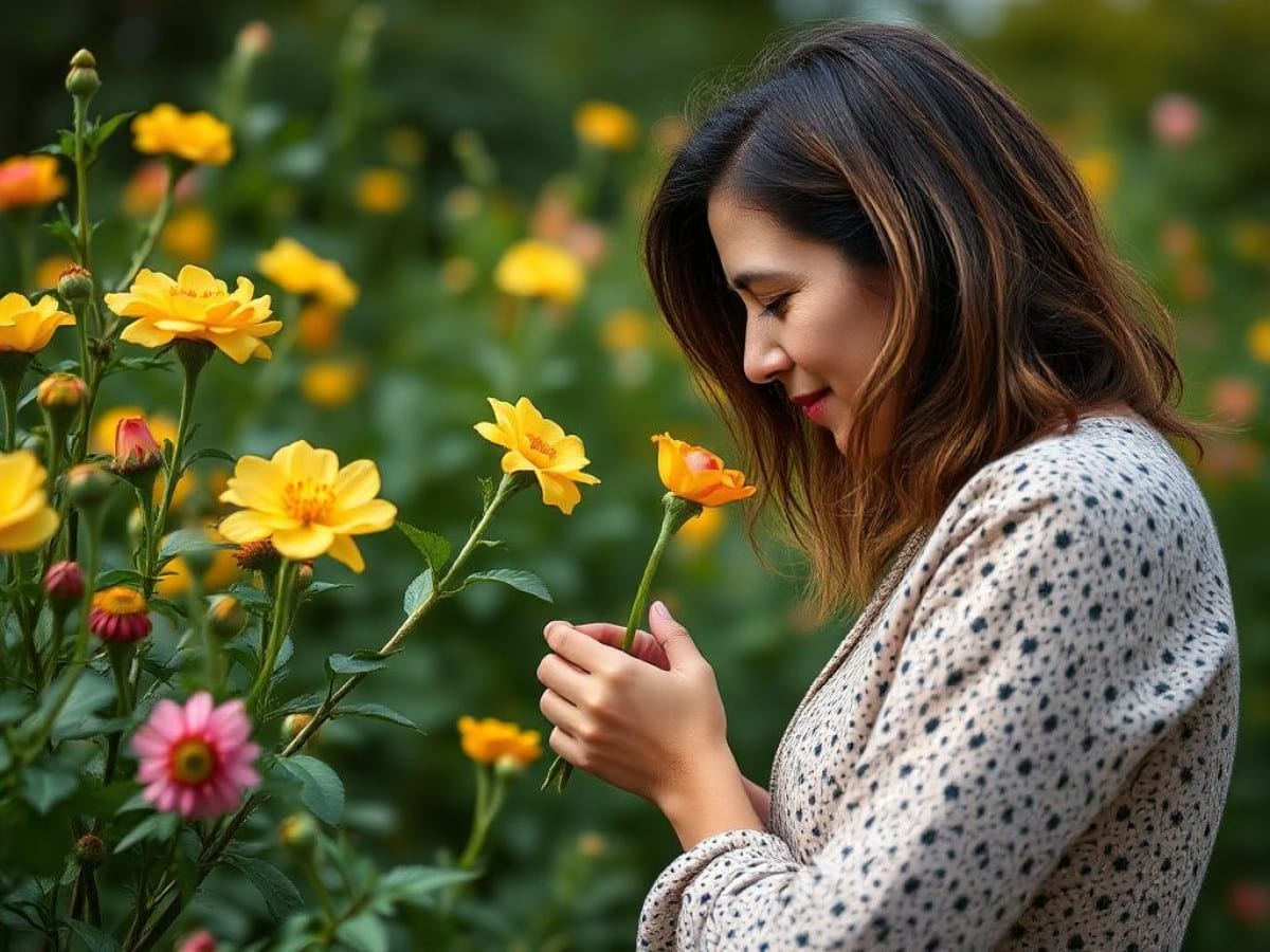 What it means when a person constantly smells their plants and flowers, according to experts