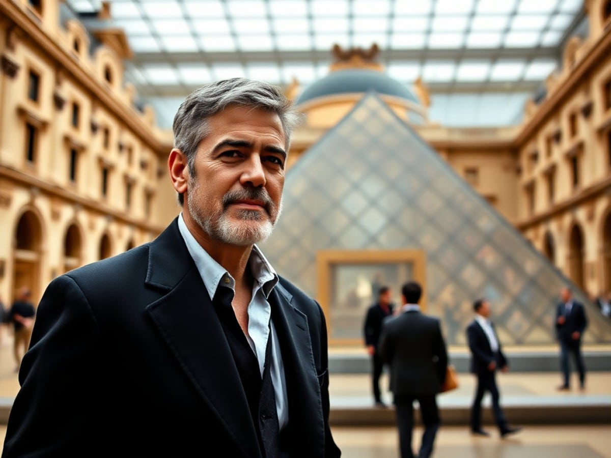 George Clooney jokes about Louvre Museum heist and hints at 'Ocean's 14': "We should rob there"