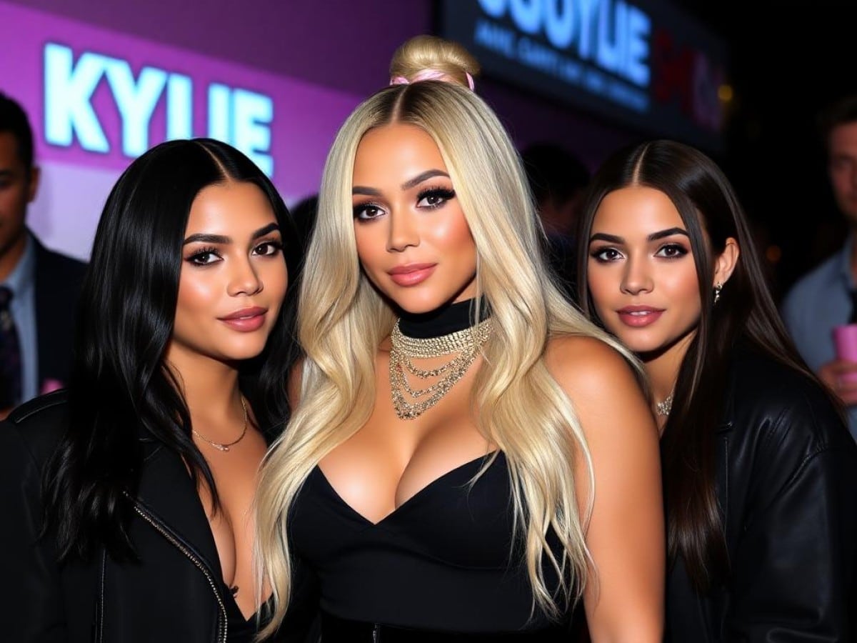Diddy's twin daughters Jessie and D'Lila Combs turn heads at Kylie Jenner's beauty event amid family turmoil