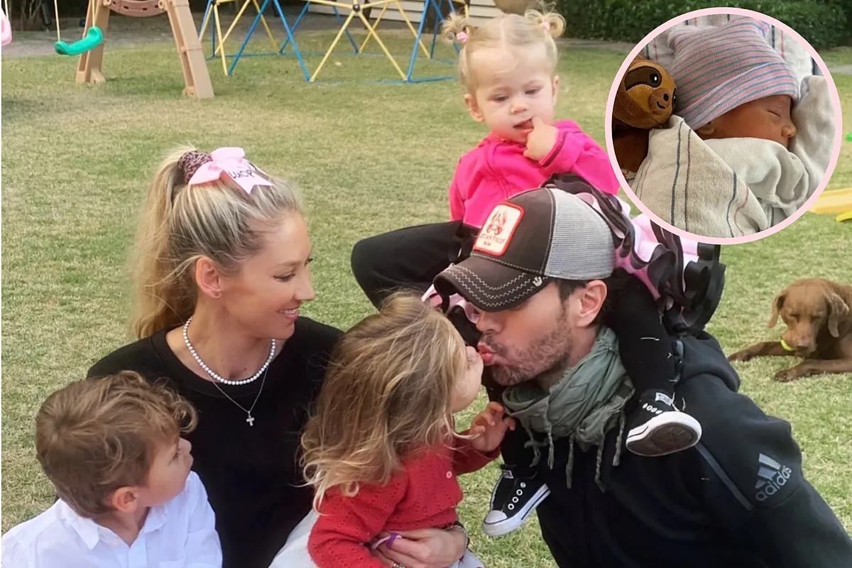 Anna Kournikova and Enrique Iglesias welcome baby No. 4