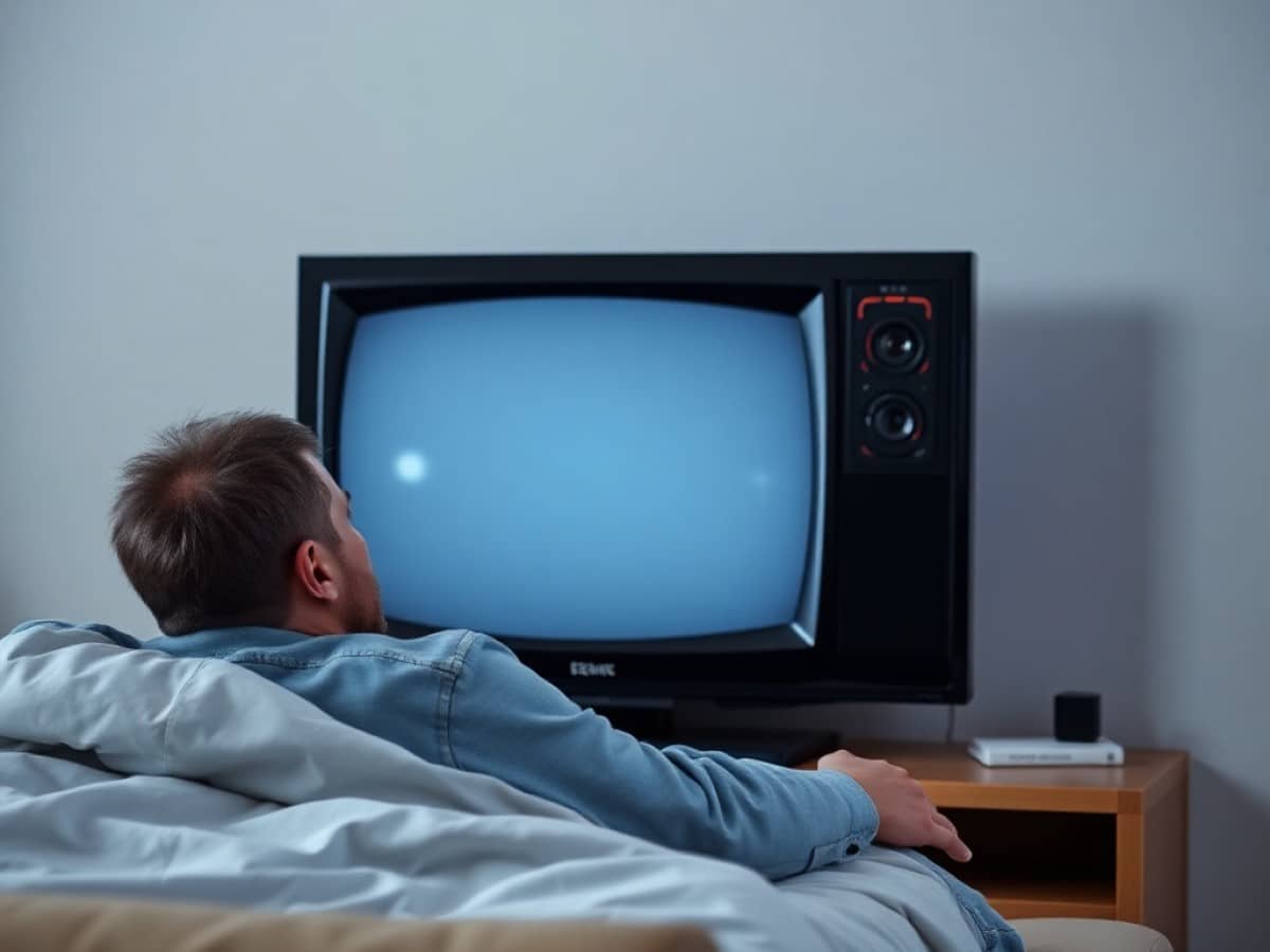 This is what happens to your brain when you fall asleep with the TV on, according to experts