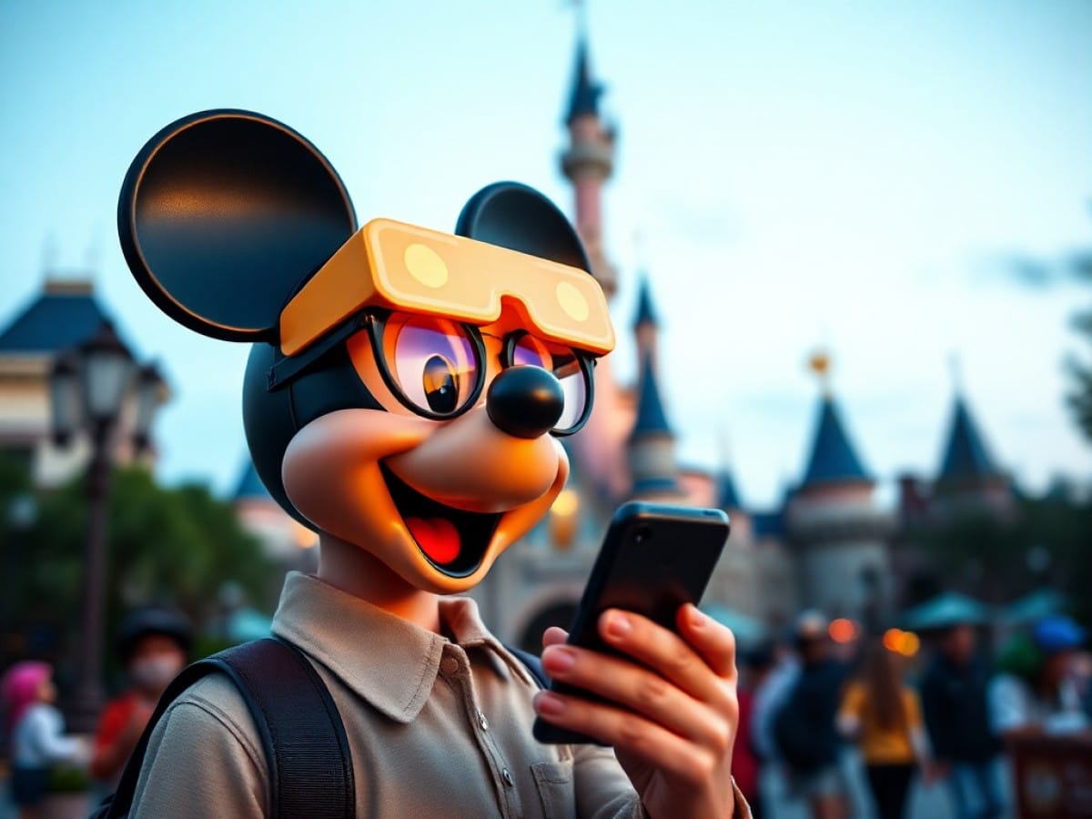 Disney's plan to bring the magic back to its parks: smart glasses that seek to replace mobile phones