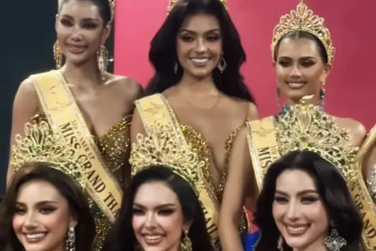 Miss Thailand contestant loses dentures during pageant speech