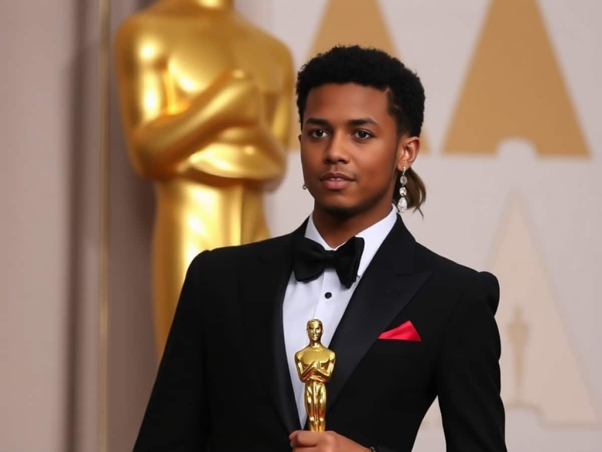 Michael B. Jordan revealed why Hailee Steinfeld didn't attend ceremony during Oscar acceptance speech