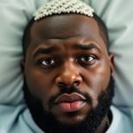 Quinton Aaron's encounter with Jesus Christ whilst he was in a coma: "He had dark skin and white hair"