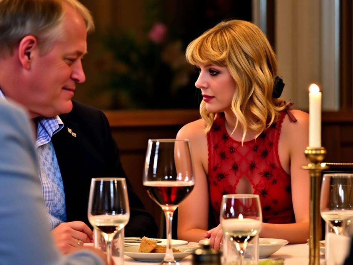 Taylor Swift dines with father Scott after Michael Rubin's decision revealed new wedding date