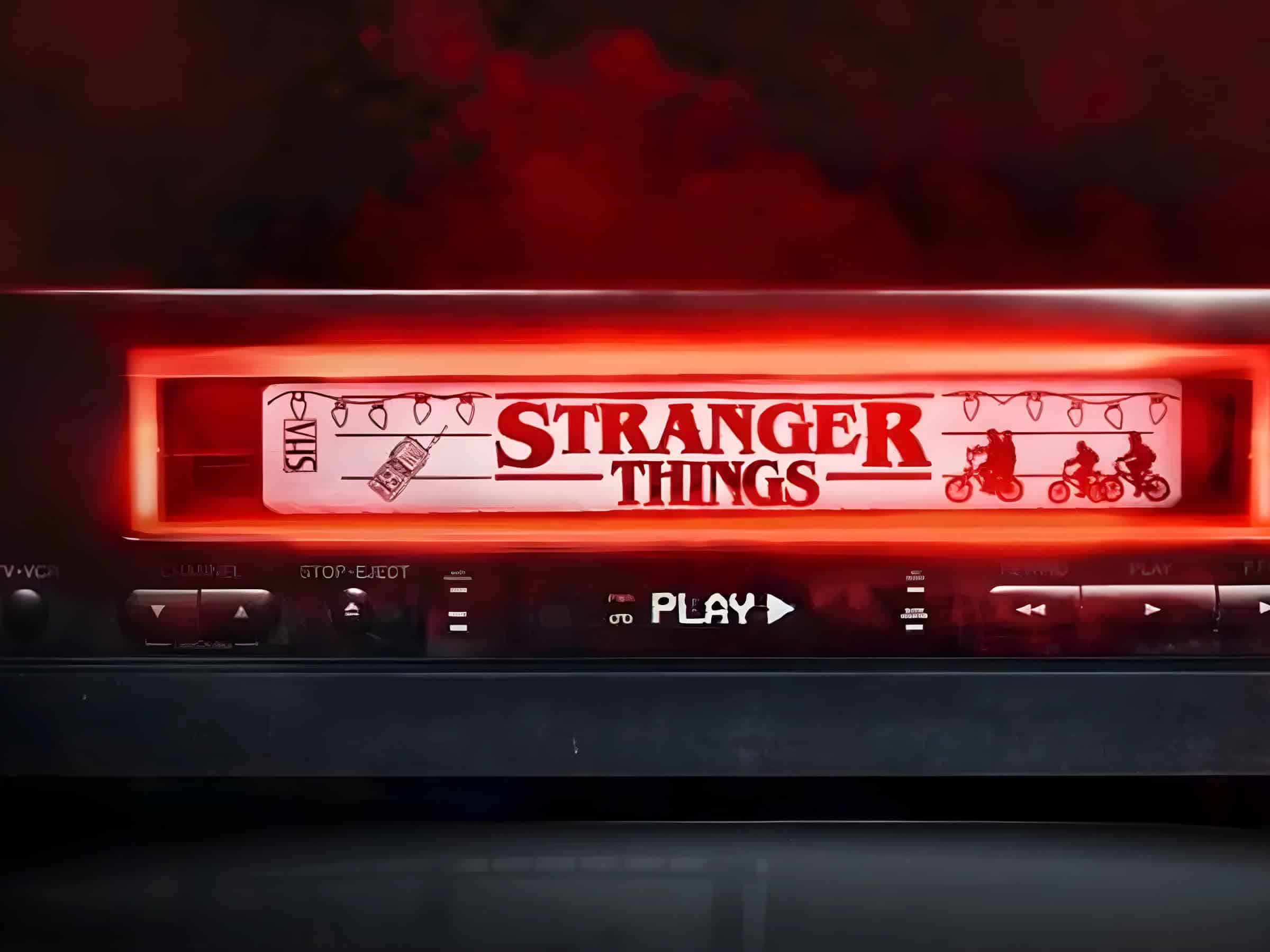 Netflix celebrates 10 years of Stranger Thing with a VHS-quality version of the first season