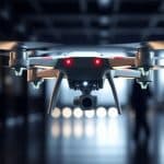 Researchers create a drone that becomes almost invisible by spinning 25 times per second