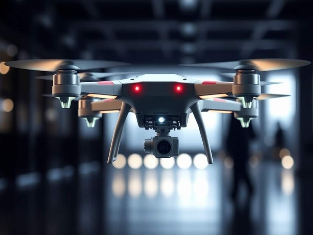 Researchers create a drone that becomes almost invisible by spinning 25 times per second
