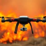Fire departments are testing autonomous drones that fight wildfires before crews even arrive