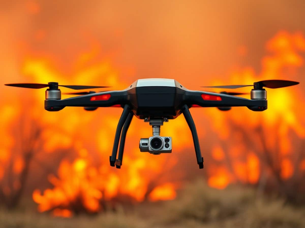 Fire departments are testing autonomous drones that fight wildfires before crews even arrive
