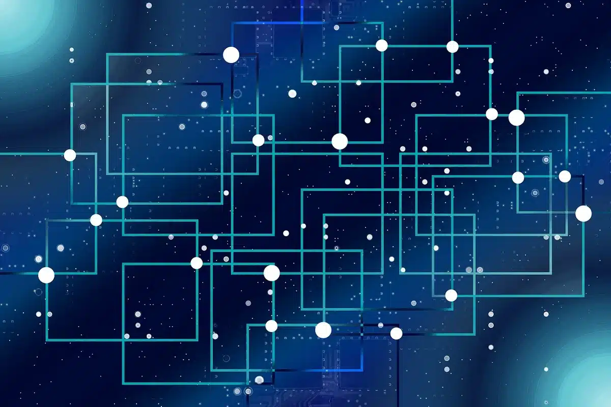 Rack di server in un data center con acceleratori AI