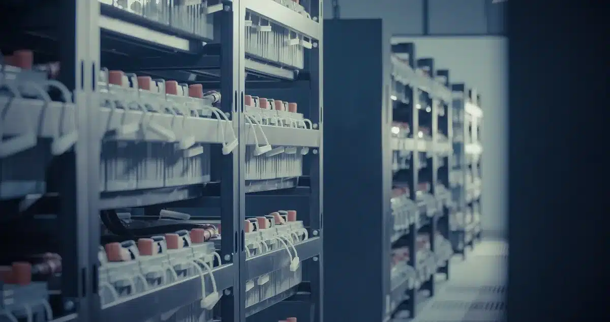 Moduli di batteria con celle al nichel-manganese-cobalto disposte in configurazione a doppio stack