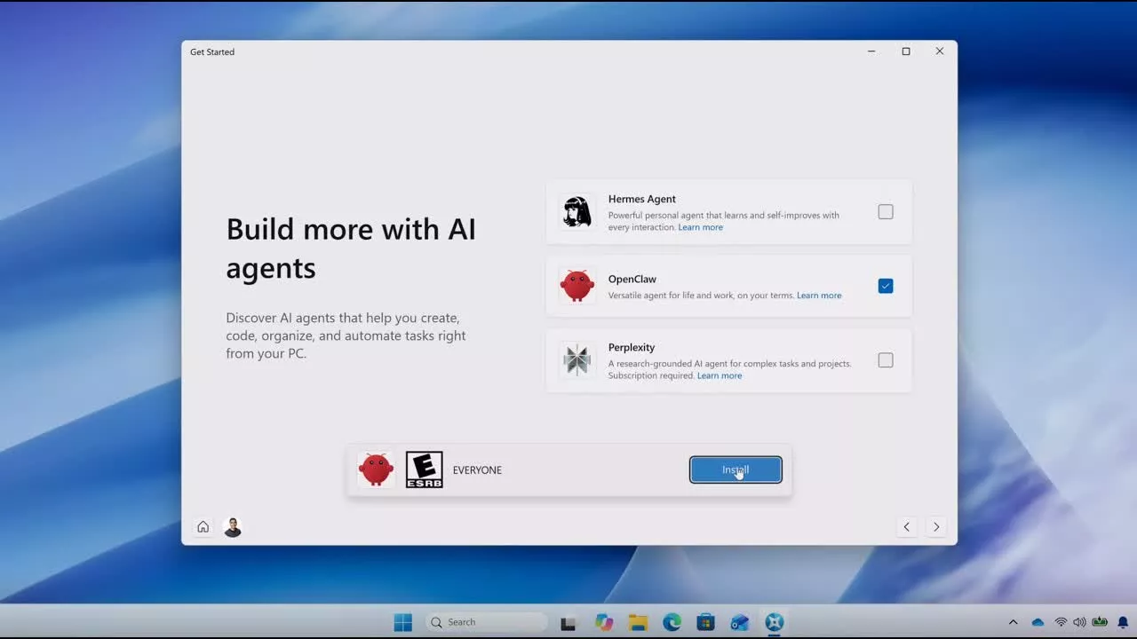 Windows Actions