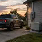 Ford Fathom pickup elettrico 30.000$: fa da batteria di casa senza inverter separato