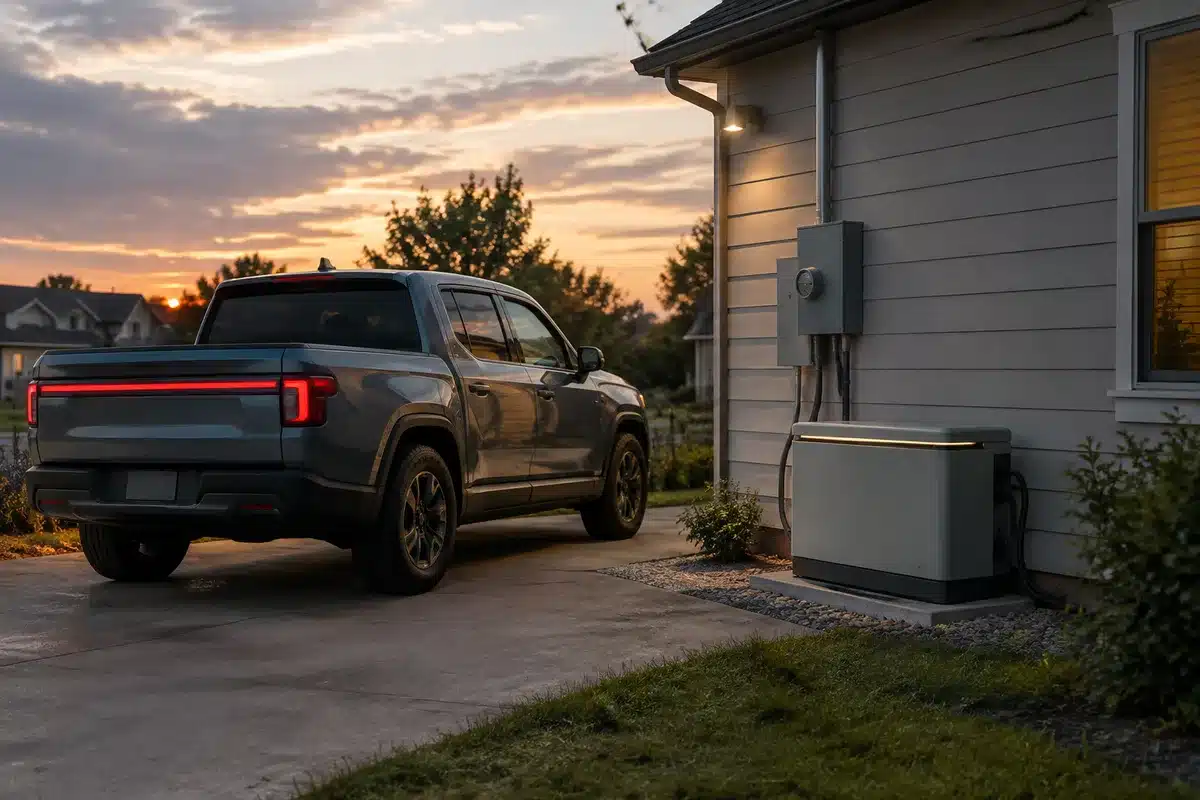 Ford Fathom pickup elettrico 30.000$: fa da batteria di casa senza inverter separato