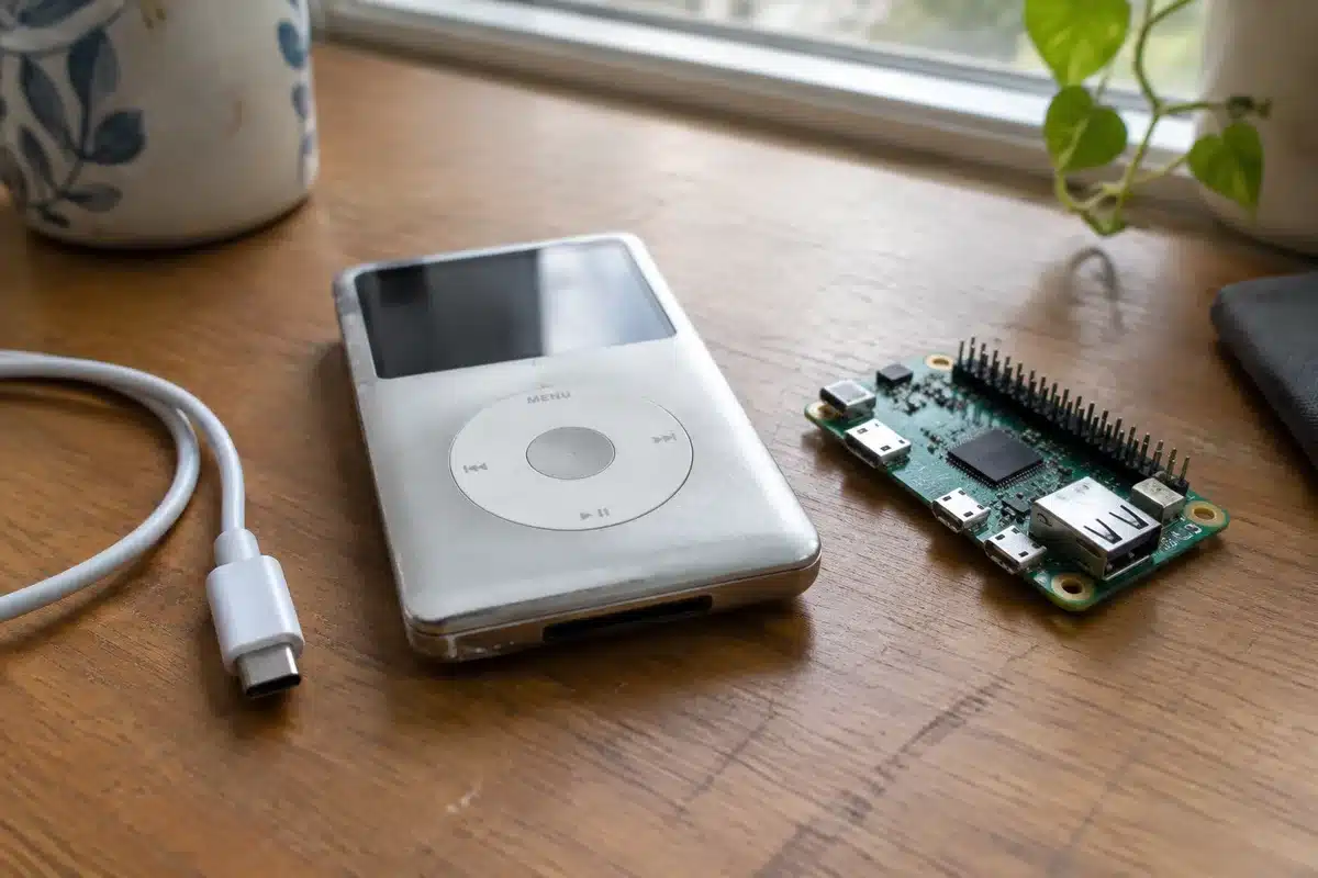 iPod classici aggiornati al 2026: mod aggiunge Bluetooth, Wi‑Fi, USB‑C e Spotify